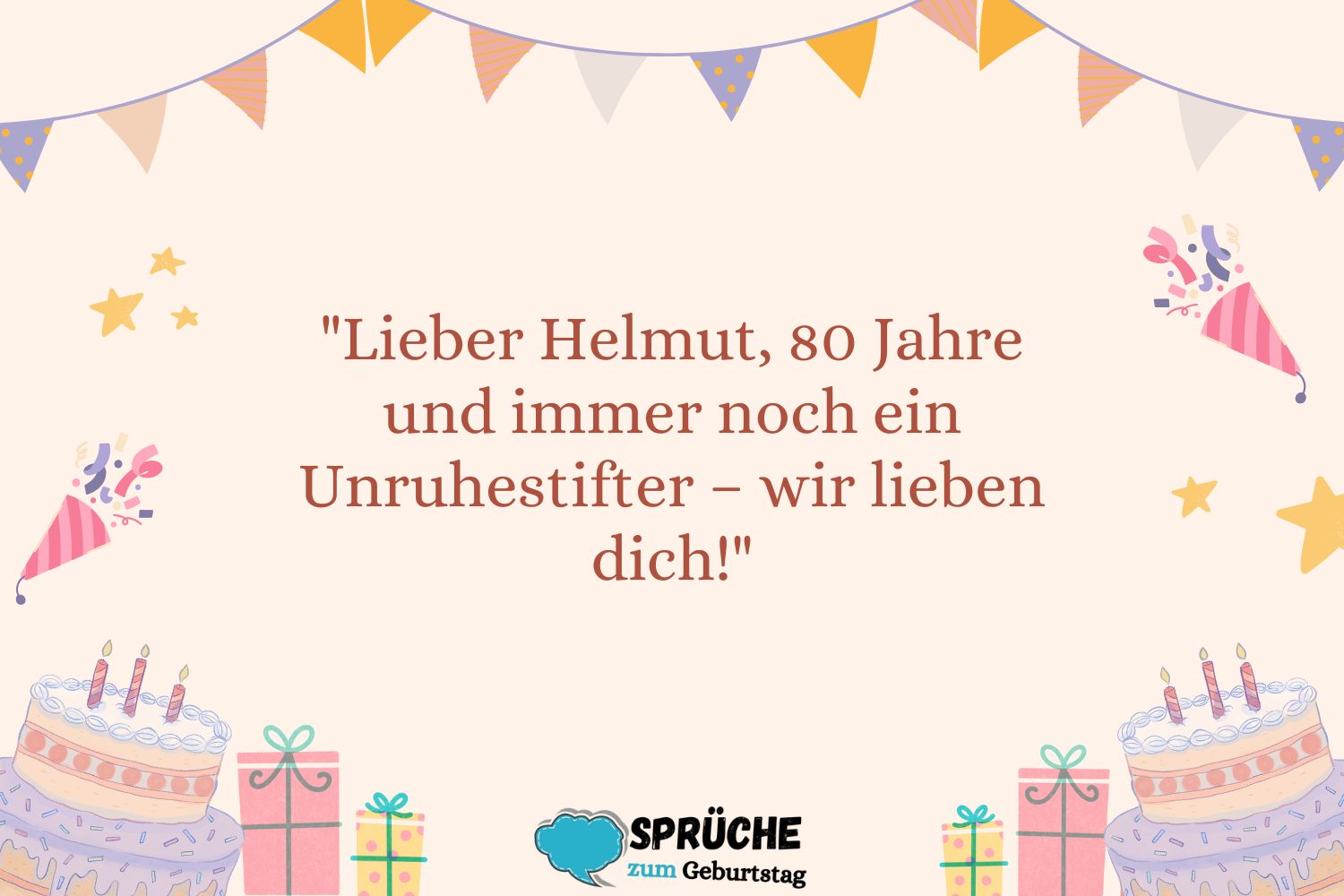 Lustige Sprüche Zum 80 Geburtstag Für Männer spruchezumgeburtstag.de