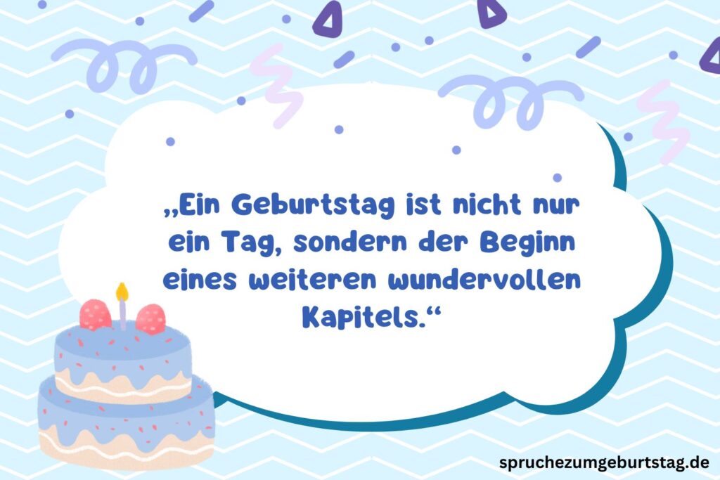  Inspirierende Geburtstagssprüche