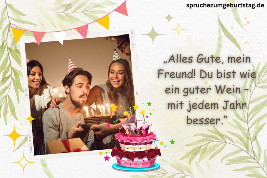 Sprüche zum Geburtstag Mann